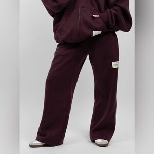 Unisex Affirmation Sweatpants in Maroon
